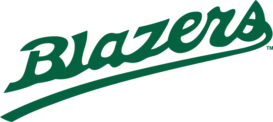 UAB Blazers 1978-1994 Secondary Logo diy DTF decal sticker